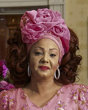 chantal biya height